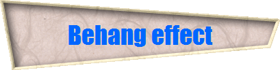Behang effect